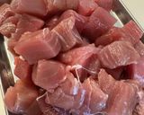 白飯が止まらないシリーズ - マグロの角煮作り方4写真