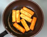 照り焼き厚揚げ✾チミチュリタルタルがけ作り方6写真