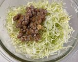 納豆卵キャベツ作り方2写真