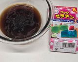 簡単ペットボトルコーヒーゼリーアイスのせ作り方3写真