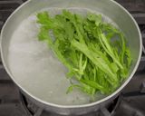 蕪の泉州きくな餡掛け作り方3写真