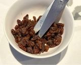 保育園おやつ♪HMでかぼちゃとレーズンのスコーン作り方3写真