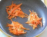材料２つ！春にんじんのピザ用チーズ焼き♪作り方4写真