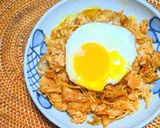 豚キムチ焼きそば & そば飯作り方8写真