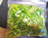 ♻️保存法｜ピーマン🫑食品ロス削減｜結露が原因？作り方3写真
