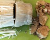 シャキシャキ★エノキのステーキ作り方1写真