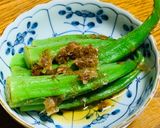 簡単！オクラのさっと煮♡鰹節たっぷり作り方4写真