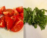 茹で豚とキャベツの中華トマトソースがけ作り方1写真