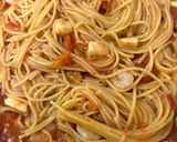 シーフードMIX☆de☆赤のパスタ♫作り方5写真