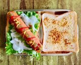 BIGポークフランクのホットサンド作り方3写真