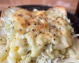 キャベツたっぷりのチーズトースト♡作り方4写真