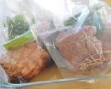 シャトルシェフで二つの味の煮豚～♪作り方3写真