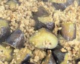 茄子と挽き肉の濃厚みそ炒め🍆コク旨仕上げ作り方4写真