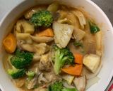 お一人様梅クリーム味根菜たっぷり野菜炒作り方21写真