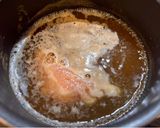 ソーキそば味の具沢山もずくスープ作り方2写真