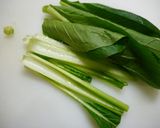 簡単！ちくわと小松菜のからし酢和え作り方1写真