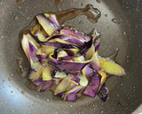 トロトロ茄子のお浸しと炒めた皮でもう一品作り方5写真