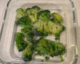 冷凍ブロッコリーとハムのカレー炒め作り方1写真