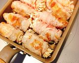 たれが美味しい♪キノコの豚バラ巻き作り方5写真