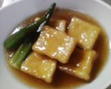 高野豆腐のとろっと煮物作り方5写真