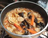 お蕎麦屋さんのカレー丼☆野菜たっぷり！作り方4写真