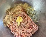 青梗菜で皮無しシュウマイ作り方1写真