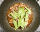 豚こま肉とチンゲン菜の卵炒め作り方6写真