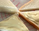 三角チーズパン(クリームチーズサンド)作り方2写真