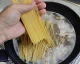 アサリと舞茸のパスタ作り方3写真