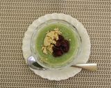 あんこと抹茶の大根ミルクゼリー作り方4写真