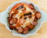 トマトのチーズ焼き×薫燻ウインナー作り方8写真