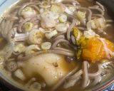 かぼちゃ団子そば作り方5写真