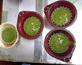 しっとり、ふわふわ、ぱっくり抹茶蒸しパン作り方3写真