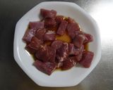 塩麹と高野豆腐でかさ増しタンスユク風酢豚作り方1写真