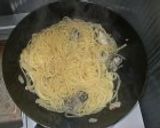 牡蠣の和風パスタ作り方4写真