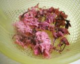 しっとり香る~米粉の桜シフォン作り方1写真