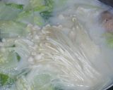 ✿手羽先と白菜とえのきのホワイトスープ✿作り方10写真
