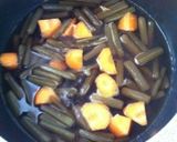 ふきとにんじんの煮物★おばあちゃんの味作り方6写真