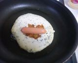ごまたっぷりのオムレツパンケーキ作り方6写真