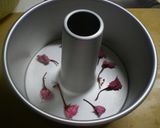 しっとり香る~米粉の桜シフォン作り方4写真