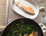 ほうれん草と鮭のガーリックチーズ焼き作り方4写真