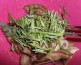 チラガーのからし酢味噌和え作り方3写真