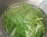 Ca水菜サラダ☆栄養士ママ作り方1写真