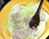 シリコンスチーマーでキャベツ挽肉トマト煮作り方3写真