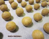 黒糖きなこのスノーボールクッキー＊作り方6写真