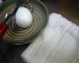 簡単！ゆで卵をつぶす方法♪作り方1写真