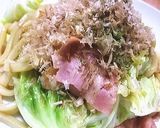 ベーコン&キャベツの焼きうどん作り方3写真
