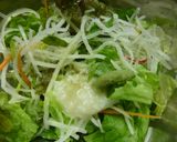 豆腐と野菜のサラダ　塩麹しらすドレ和え作り方3写真