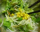 豆腐と野菜のサラダ　塩麹しらすドレ和え作り方4写真