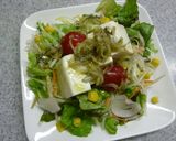 豆腐と野菜のサラダ　塩麹しらすドレ和え作り方7写真